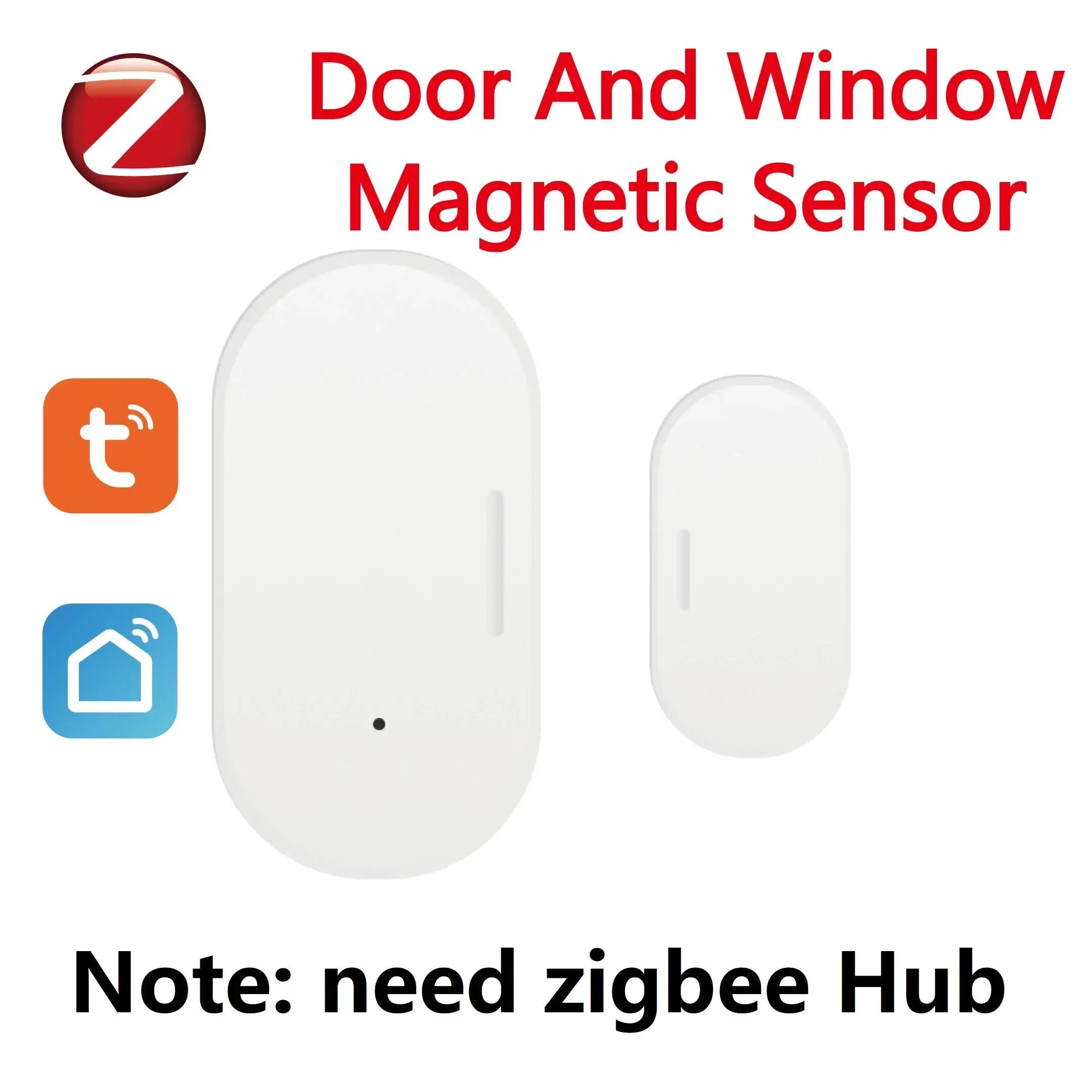 Tuya Zigbee Door Sensor Window Detectors Magnetic Sensor Smart Home Security Pro