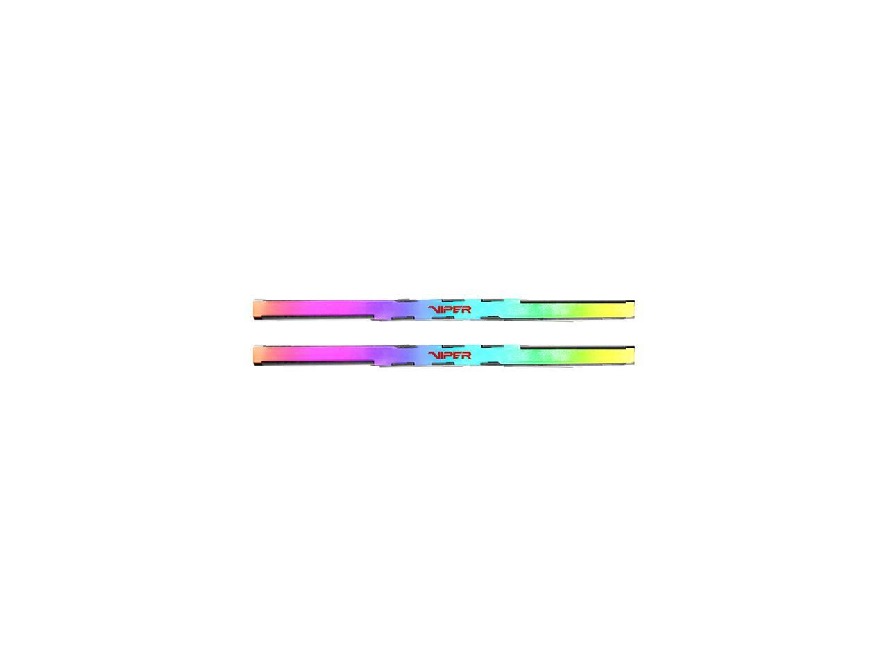 Patriot Memory Viper Venom RGB DDR5 RAM 32GB (2X16GB) 6000MT/s CL30 UDIMM Deskto