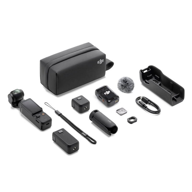 DJI Osmo Pocket 3 Vlogging Camera 1-Inch CMOS &4K/120fps 3-Axis Gimbal Mechanica