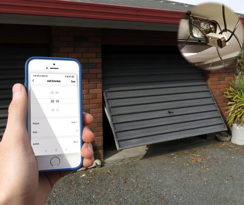 Tuya WiFi Switch Garage Door Controller Smart Door Opener Work with Alexa Google