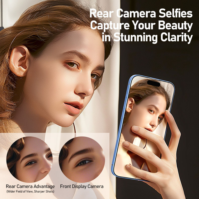 Mobile Phone Photography Wireless Magnetic Self Monitor Screen for Using Phone R