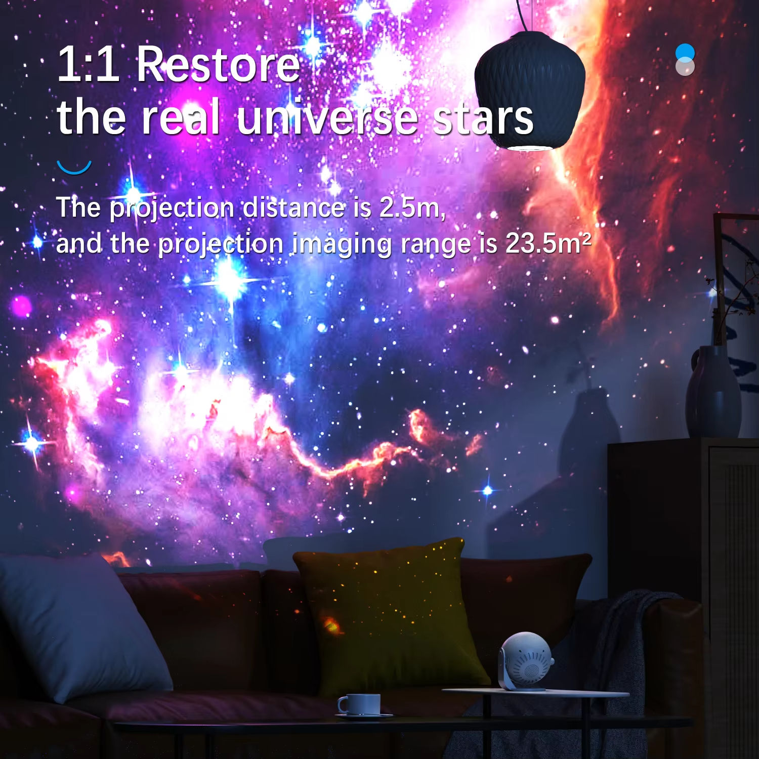 Galaxy Projector Star Projector Planetarium Starry Sky Night Light for Kids Adul