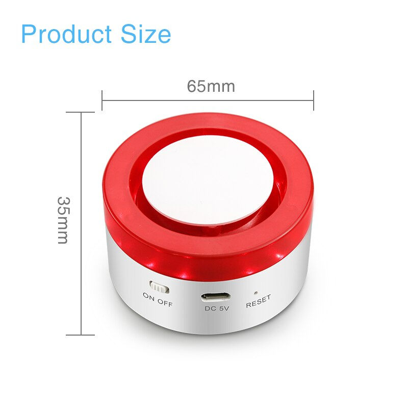 Tuya Smart WIFI Wireless Security Alarm System Alarm Kit Home Burglar Motion Doo