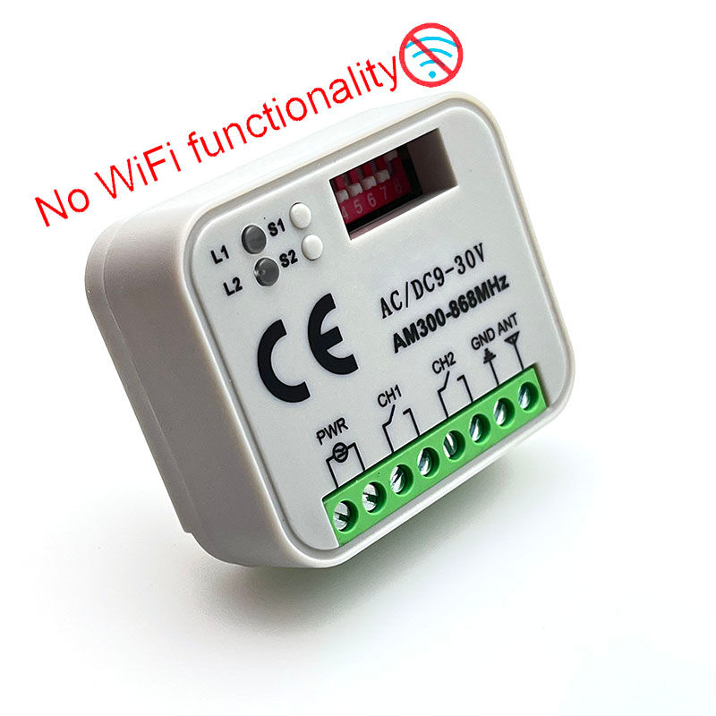 Universal RX MULTI Work With Tuya WiFi Garage Door / Gate Remote Control Receive