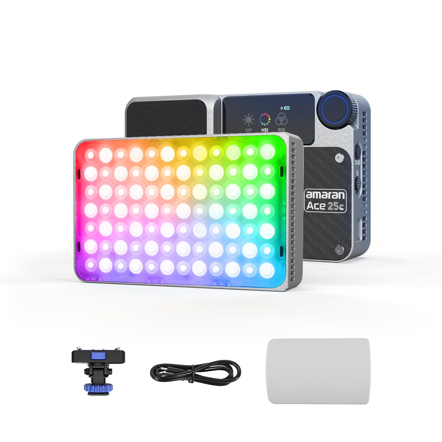 amaran Ace 25c Kit Full Color Compact LED Mini On-camera Light 2300K-10000K One-