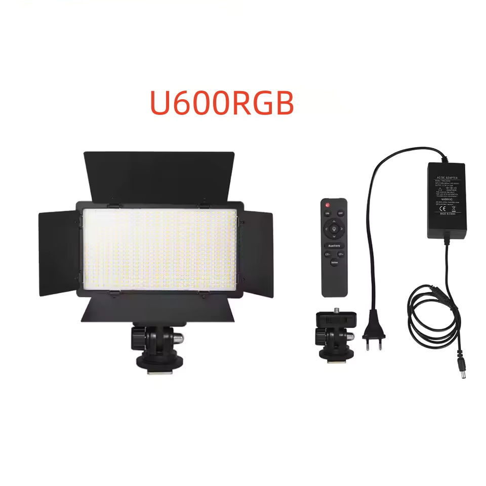 U600 U800 RGB LED Video Light Photo Studio Lamp RGB Panel Lamp with Tripod Stan
