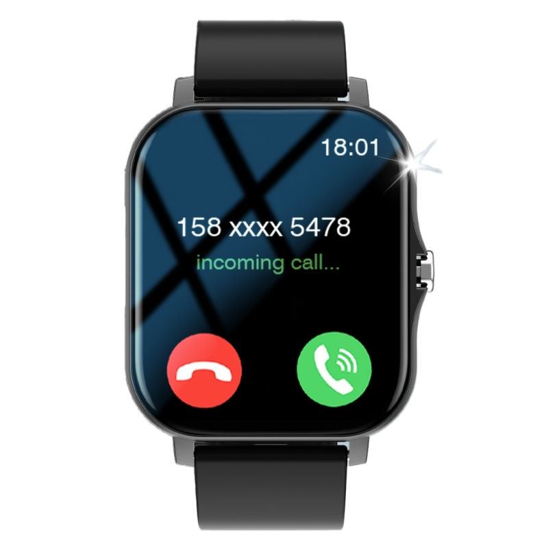 Touch Screen Smart Watch HD Display Bluetooth Call Message Alert Music Sports Sm