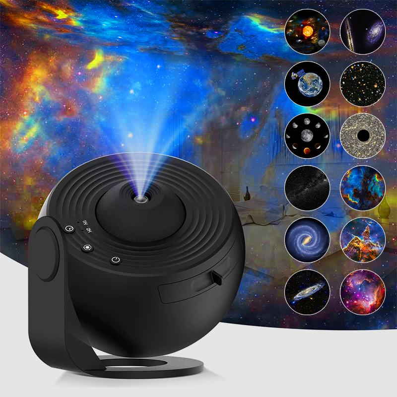 Night Light Galaxy Projector Starry Sky Projector 360° Rotate Planetarium Lamp