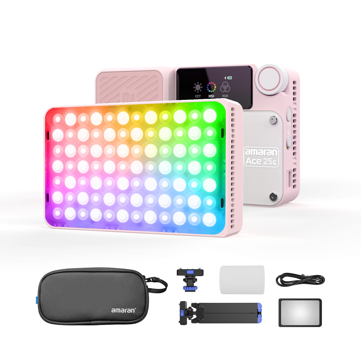 amaran Ace 25c Kit Full Color Compact LED Mini On-camera Light 2300K-10000K One-