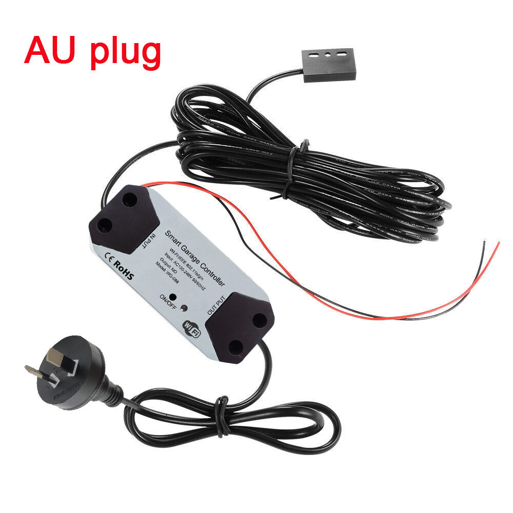 Wofea Smart WiFi Garage Door Opener Switch Controller Compatible with Alexa Echo