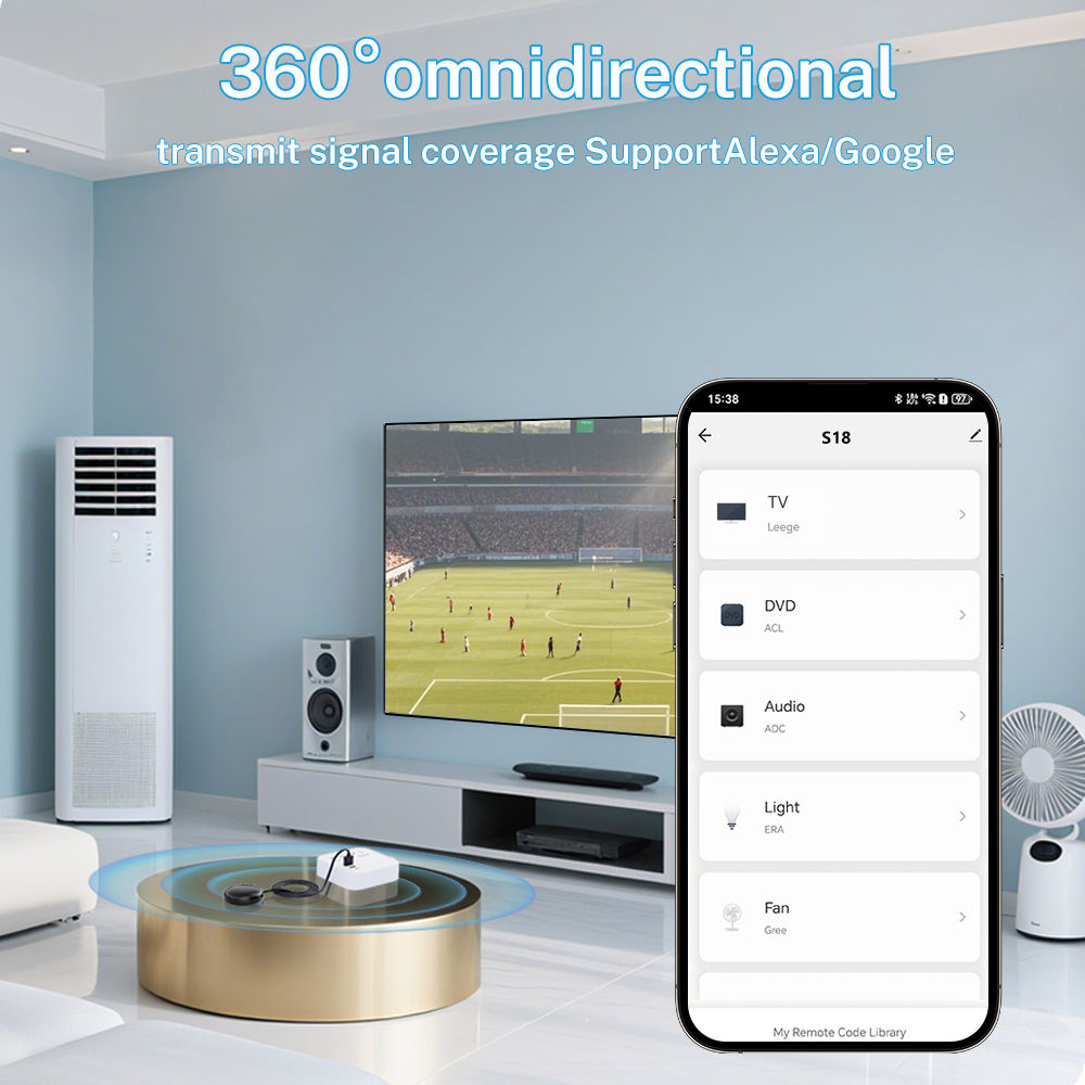 Tuya Smart WiFi IR Remote Universal for Smart Home Control for TV Air Conditione