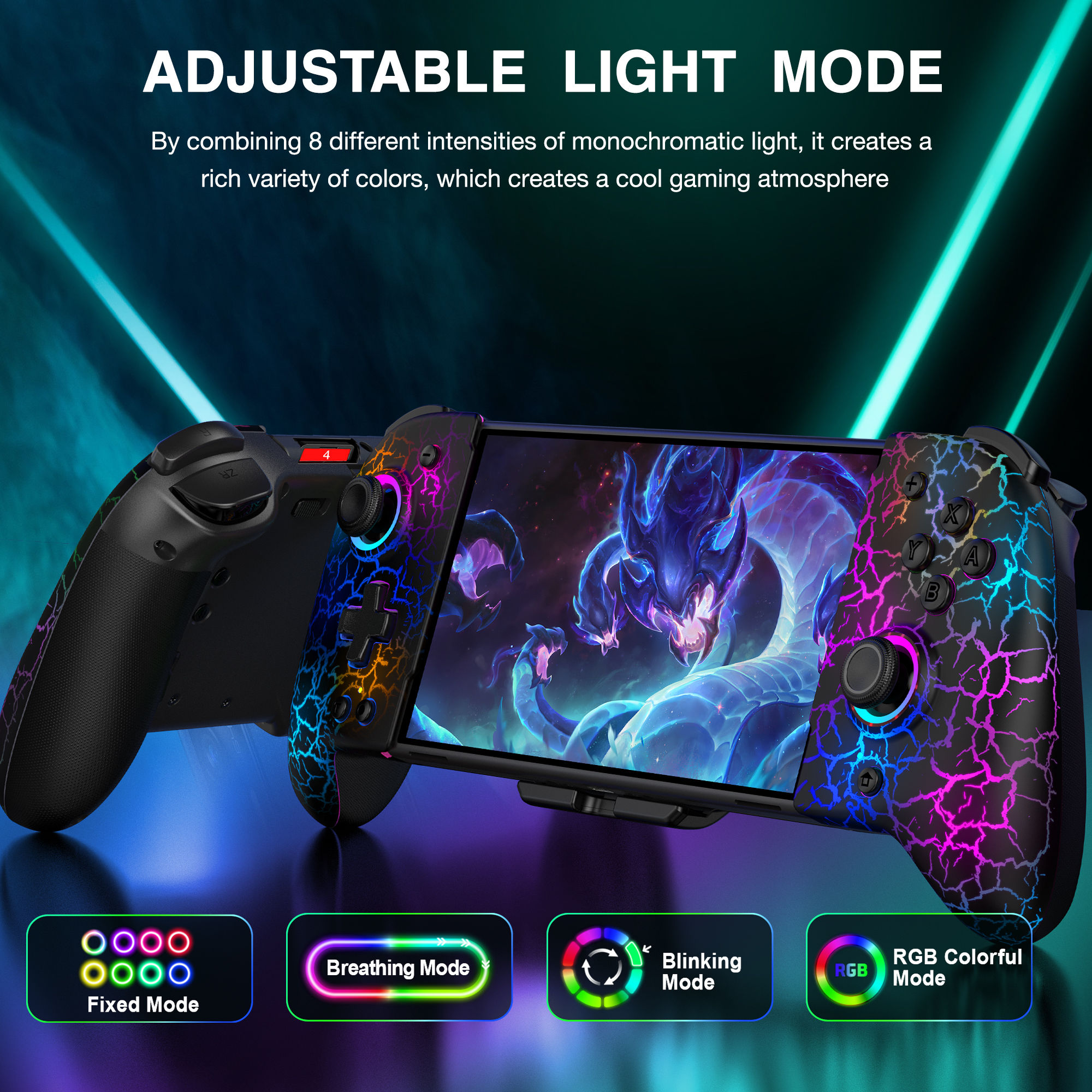 BEBONCOOL JC200 Switch Controller For Nintendo Switch/Switch OLED Joystick Gamep