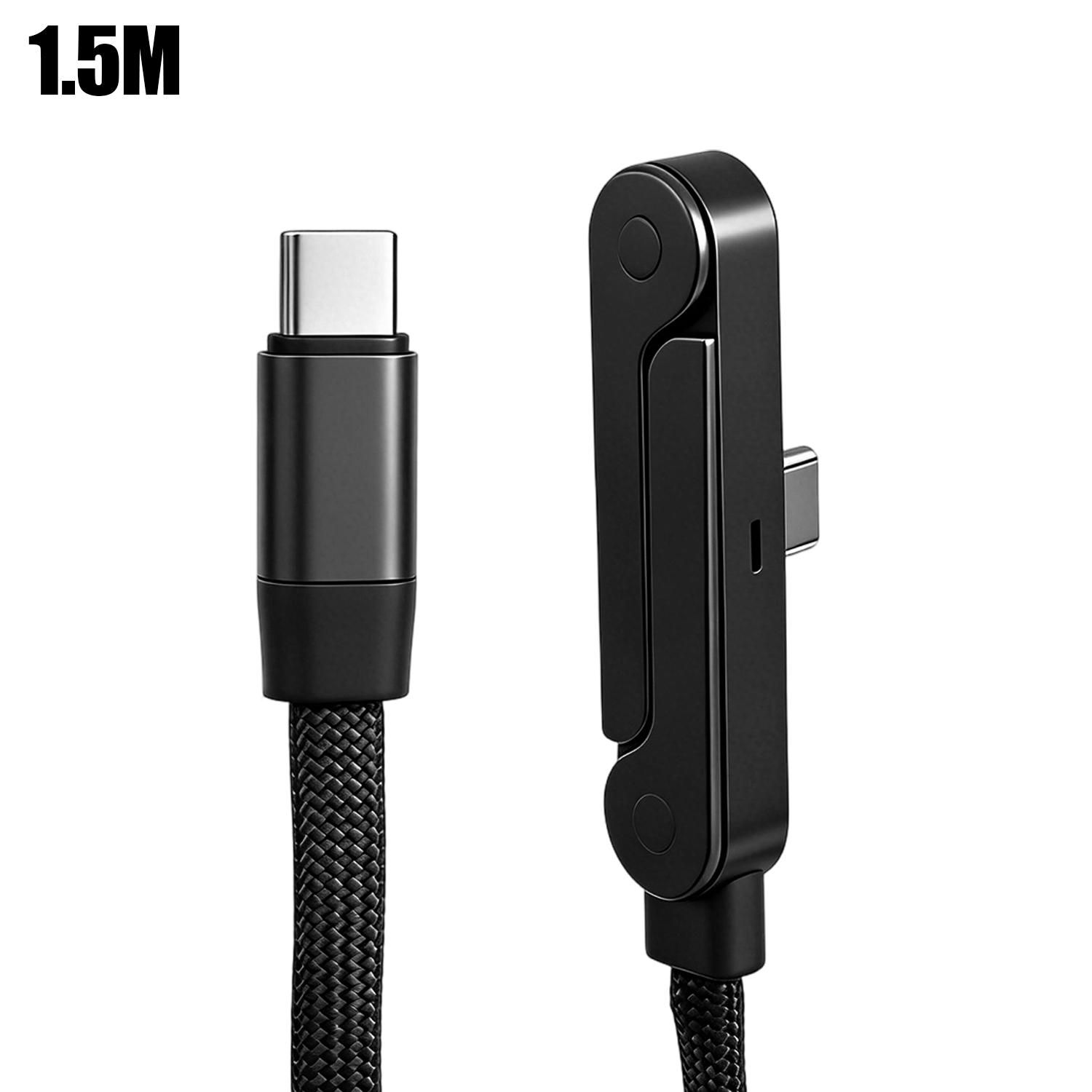 Quick Charge Flat Phone Charger Type C 240W Foldable Stand Fast Charging Kick Ca
