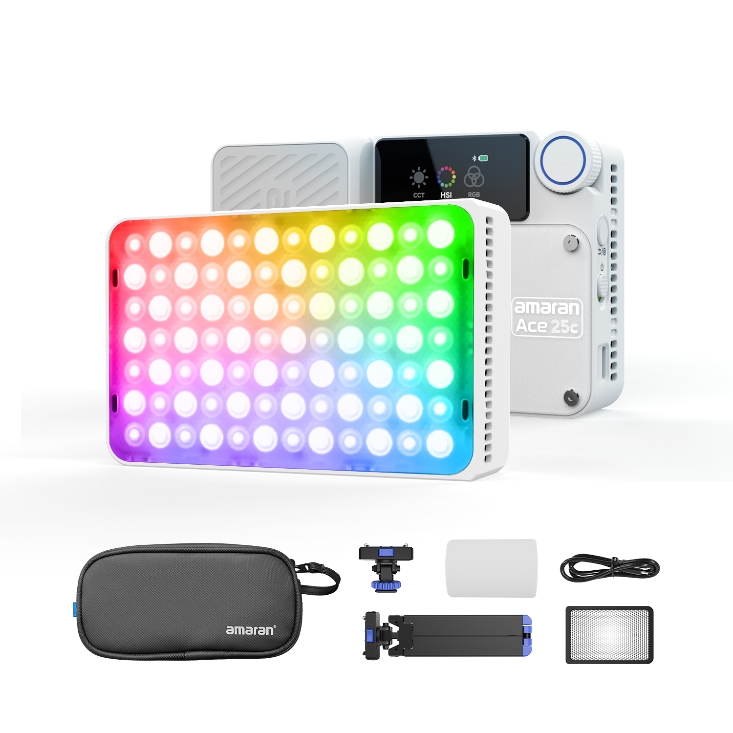 amaran Ace 25c Kit Full Color Compact LED Mini On-camera Light 2300K-10000K One-