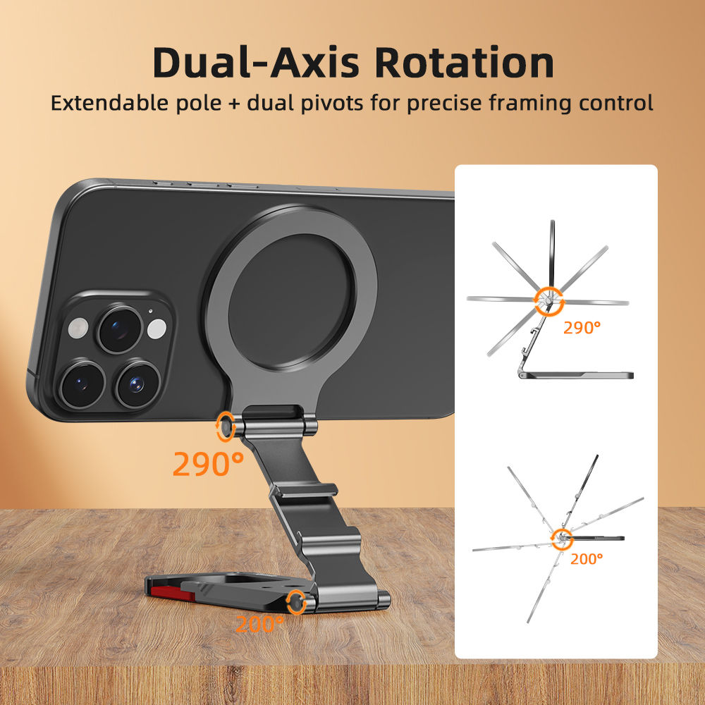 Flymile Magnetic Phone Holder Carabiner Mount for iphone 17 16 15 14 Accessories