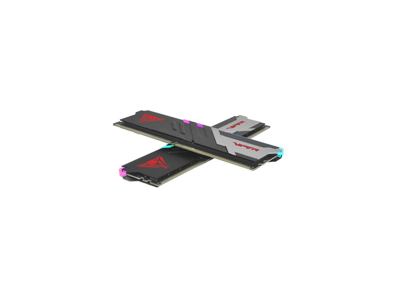 Patriot Memory Viper Venom RGB DDR5 RAM 32GB (2X16GB) 6000MT/s CL30 UDIMM Deskto