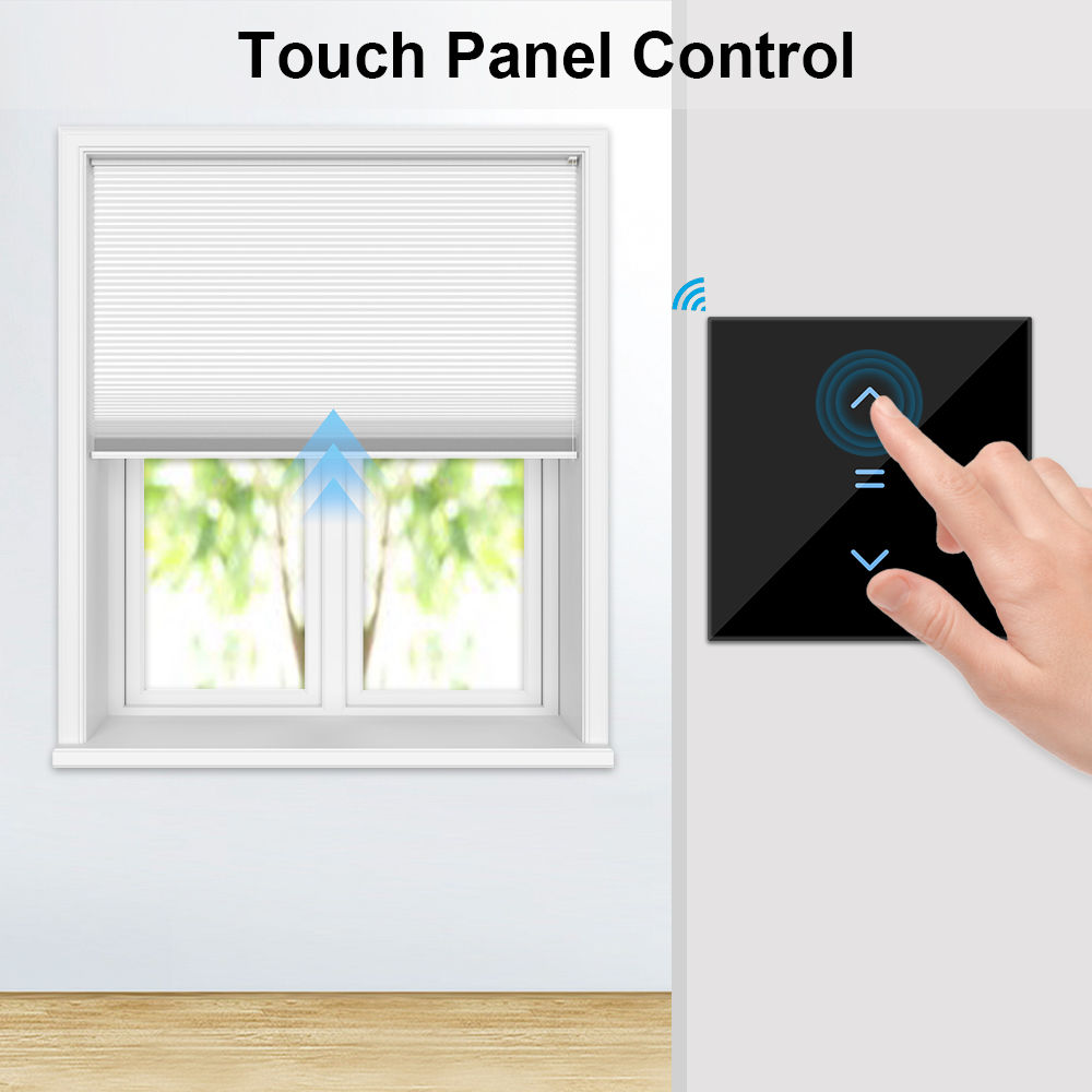 LoraTap WiFi Curtains Blinds Roller Shutter Switch Backlight Tuya Smart Life App