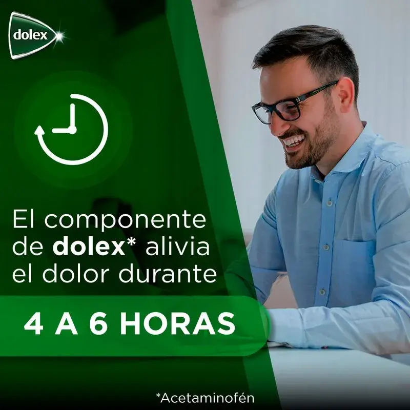 Miniatura: Dolex Acetaminofen  x 100 T