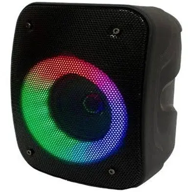 Parlante Portátil Altavoz Bluetooth Aro Luz Led Usb Kts-1335 3" Cod.1008