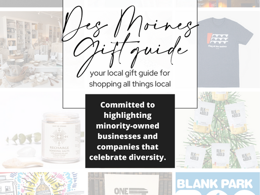 Shop Local Des Moines Holiday Gift Guide