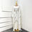 Miniatura: 'Niyad' Three Piece Abaya - White