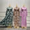 Thumbnail: 'Sarah' Satin Floral Maxi Dress - Pink