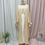 Miniatura: 'Oma' Luxury Satin Abaya - Beige