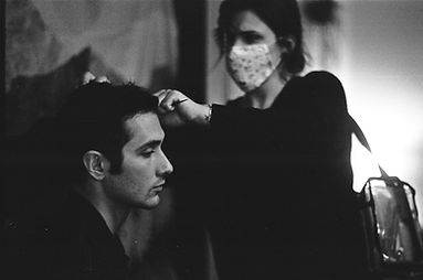 On set touch ups