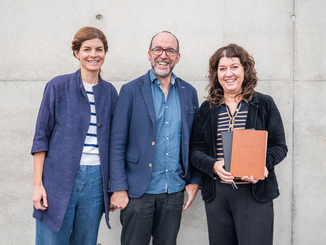 Projektteam: Andersch und Annemarie Felder beim ZEITGUT Coachingkalender