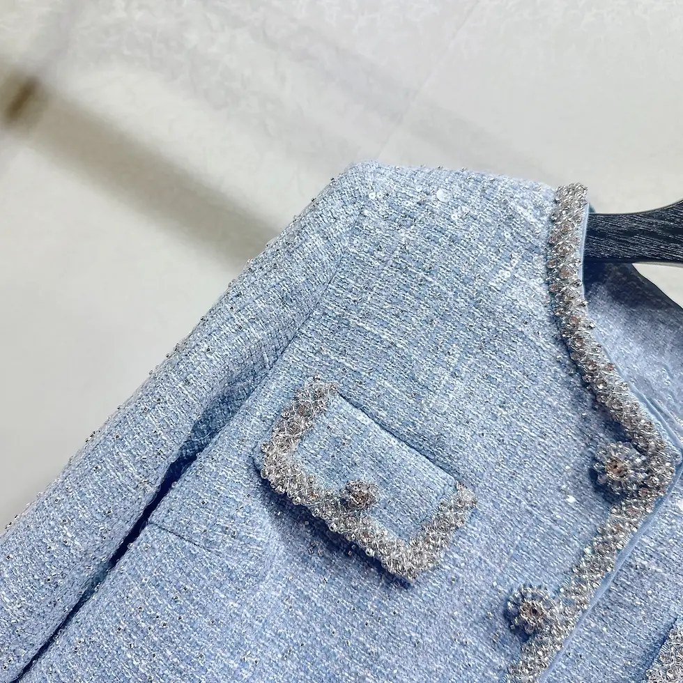 Küçük resim: Özel Tasarım İthal Ceket Mavi