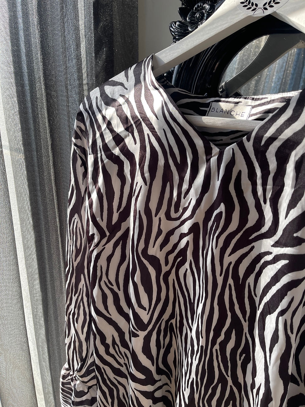 Küçük resim: Zebra Desen üst alt takım