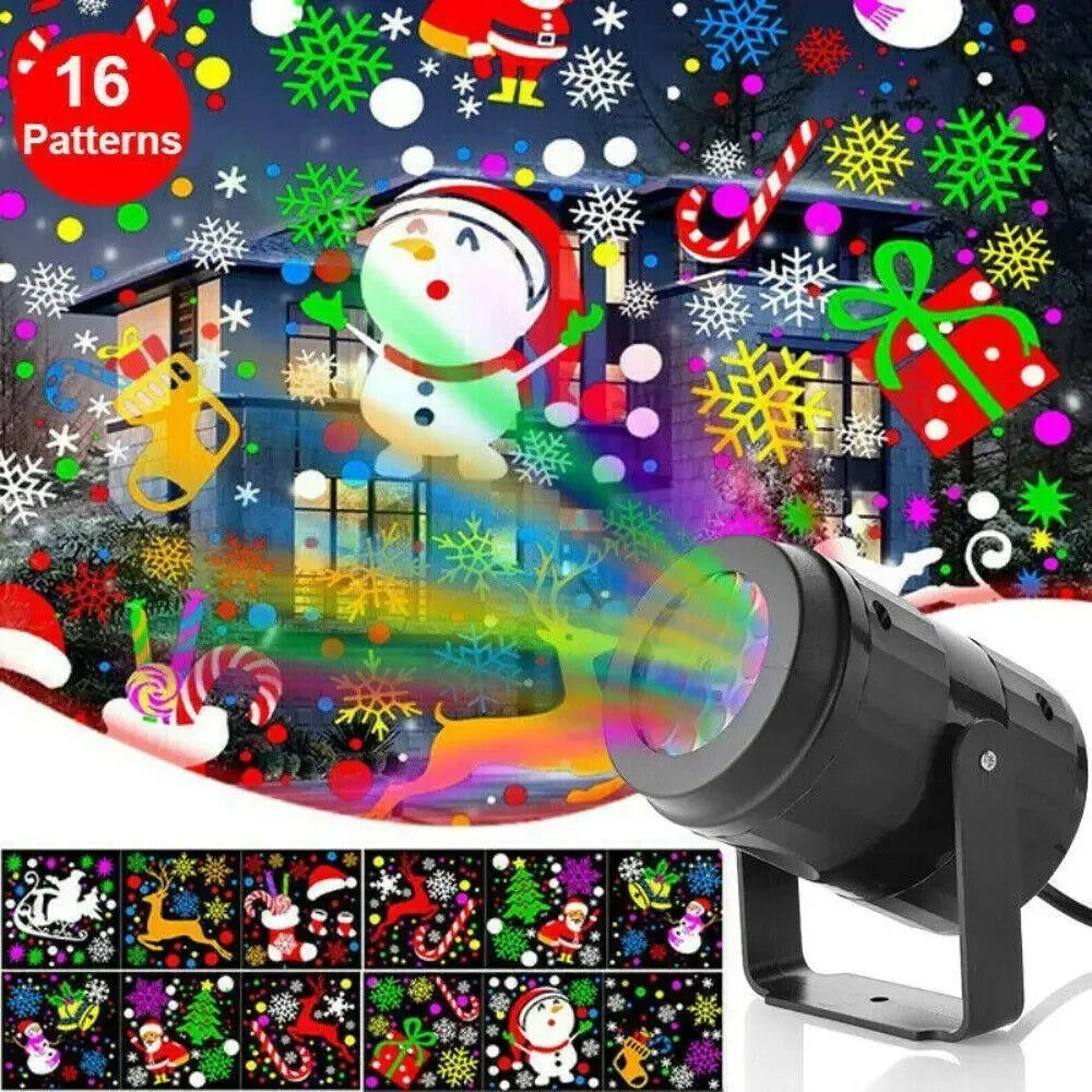 Holiday Snowflake LED Projector