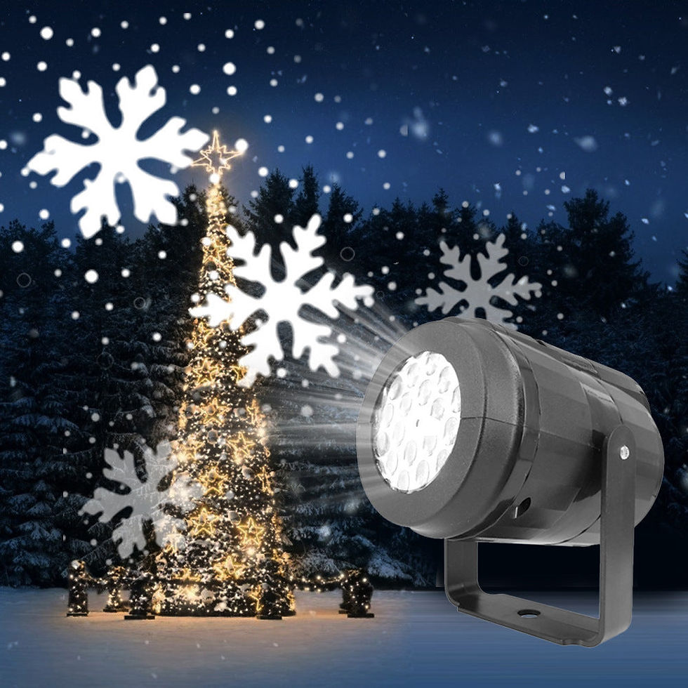 Thumbnail: Holiday Snowflake LED Projector