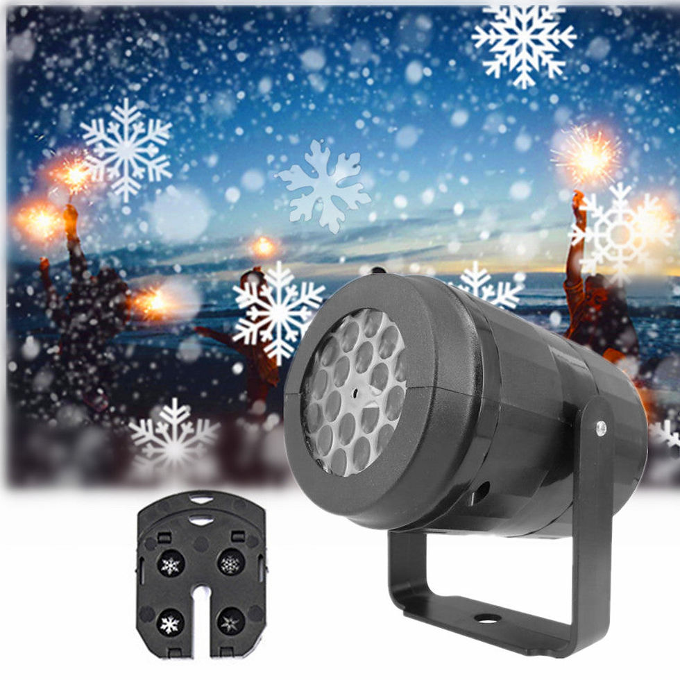 Thumbnail: Holiday Snowflake LED Projector
