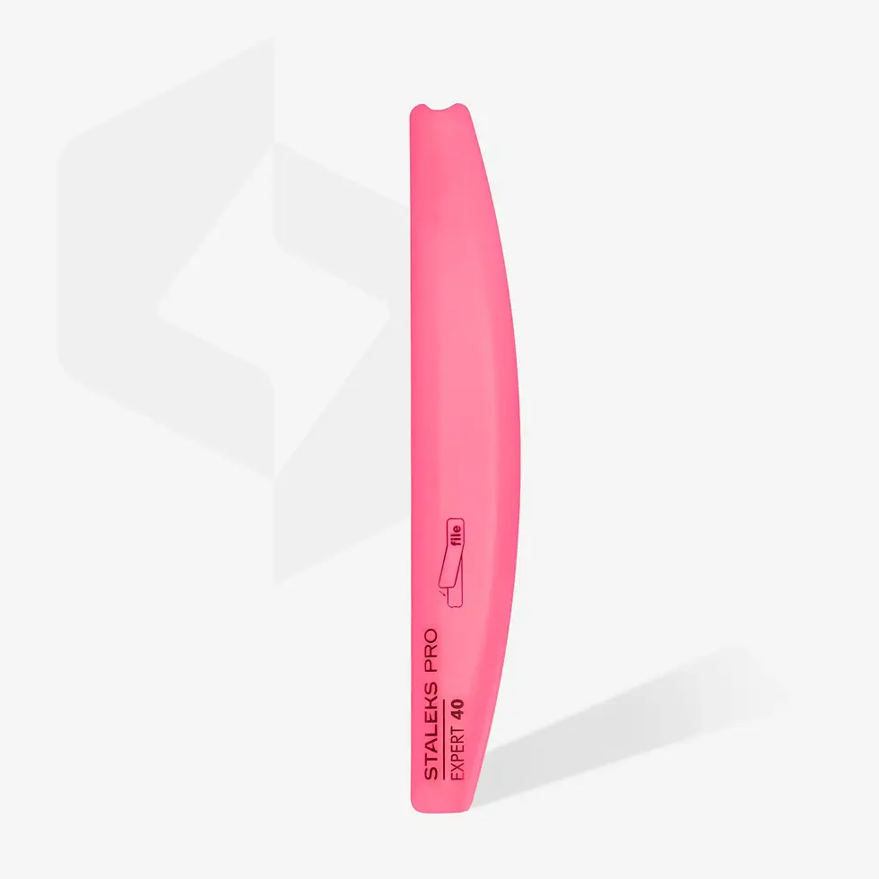 Thumbnail: STALEKS EXPERT 40 Crescent beveled plastic base for nail file