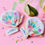 Miniature : Lingette lavable - Bouquet de fleur 