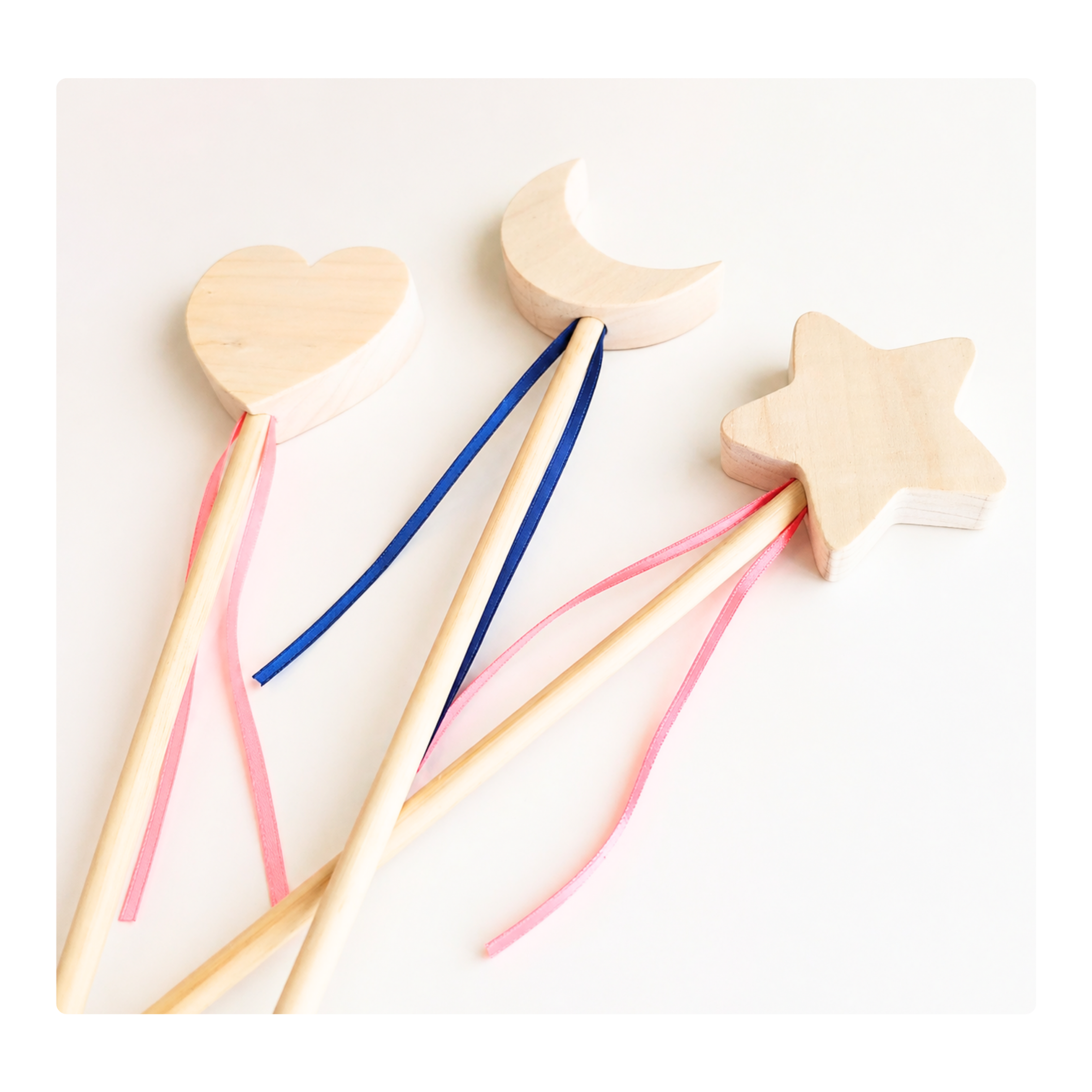 Baguette "magique" en bois brut DIY✨
