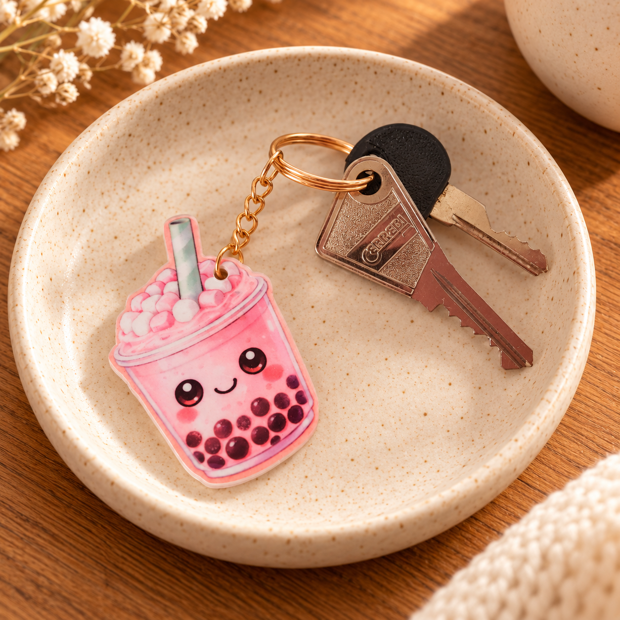 Porte-clés Kawaii - Bubble Tea