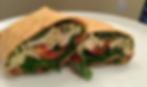 Grilled Chicken Pesto Wrap
