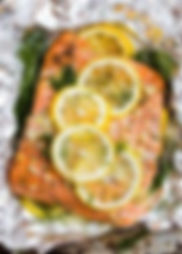 Herb & Lemon Baked Salmon