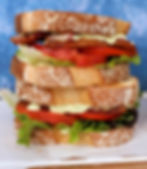 BLT w Avocado Aioli Sandwich