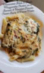 Mozzarella Chicken & Tomato Cream Sauce