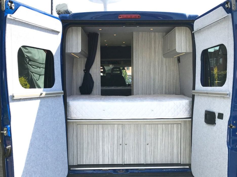 Natural Born Campers. Camper van conversions in South Manchester. Citroen Relay L2H2 medium wheelbase camper van.