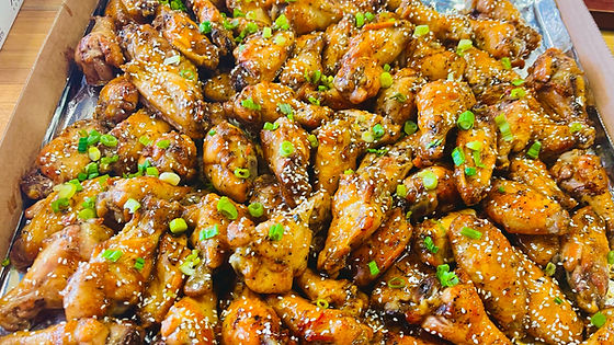 Orange Chicken Wings (8pcs)