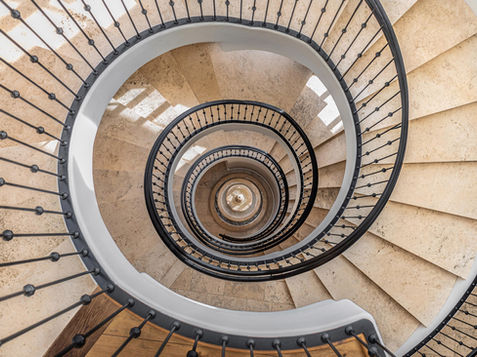 Washington state, Interior Architecture photo of The Post Hotel staircase-2