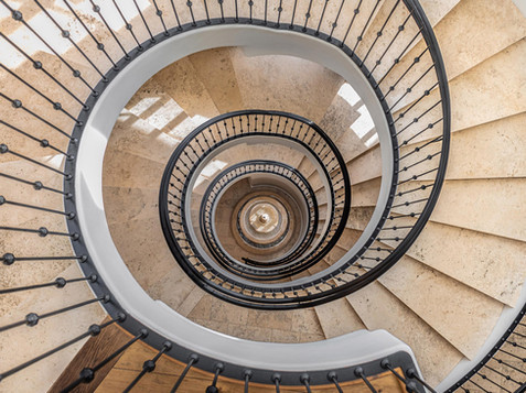 Washington state, Interior Architecture photo of The Post Hotel staircase-2