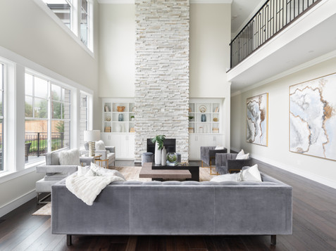 Architectural Photography, interior design photo of modern Seattle home.  4