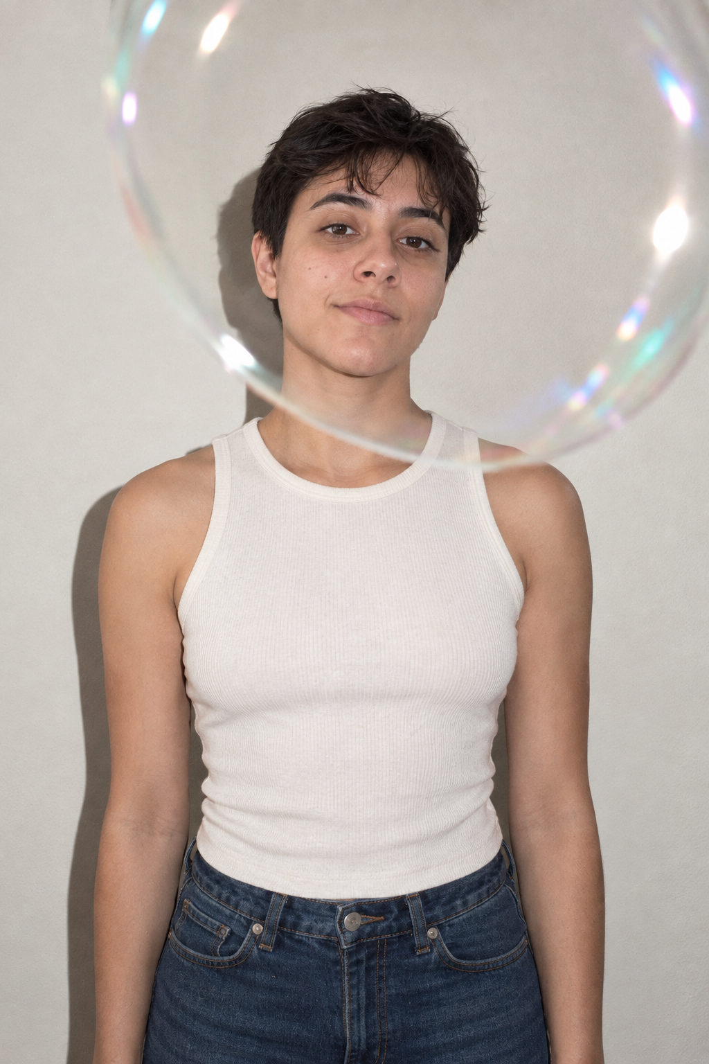 Bubble Flash Editorial — AI-created example