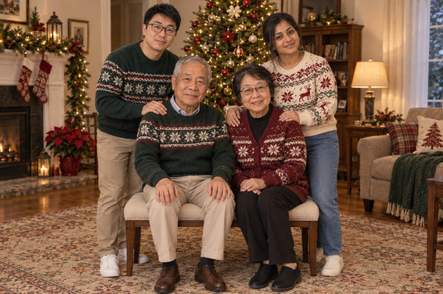 Christmas Together · AI-created after sample
