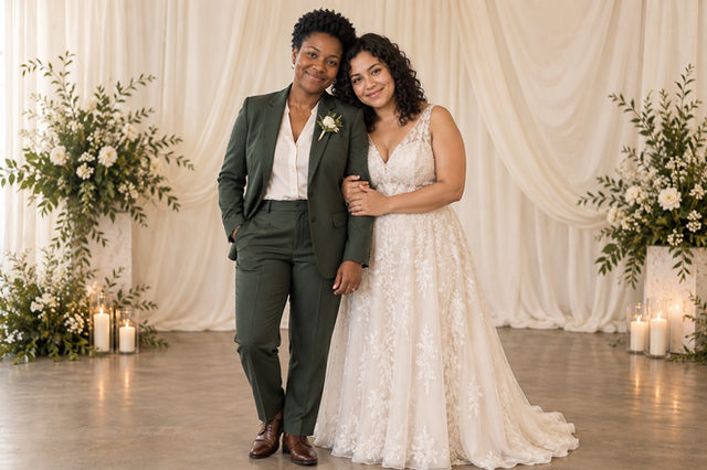 A Wedding Keepsake · AI-created after sample
